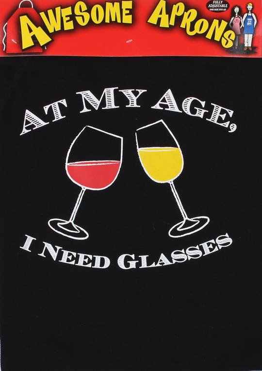 Wine Apron Glasses. Code: APR-WIN/GLASSES.